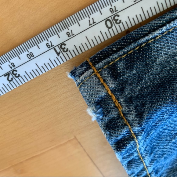 Imogene And Willie Jeans Harper Vidalia Mills Selvedge Button Fly Size 26 x 31 - Picture 11 of 13